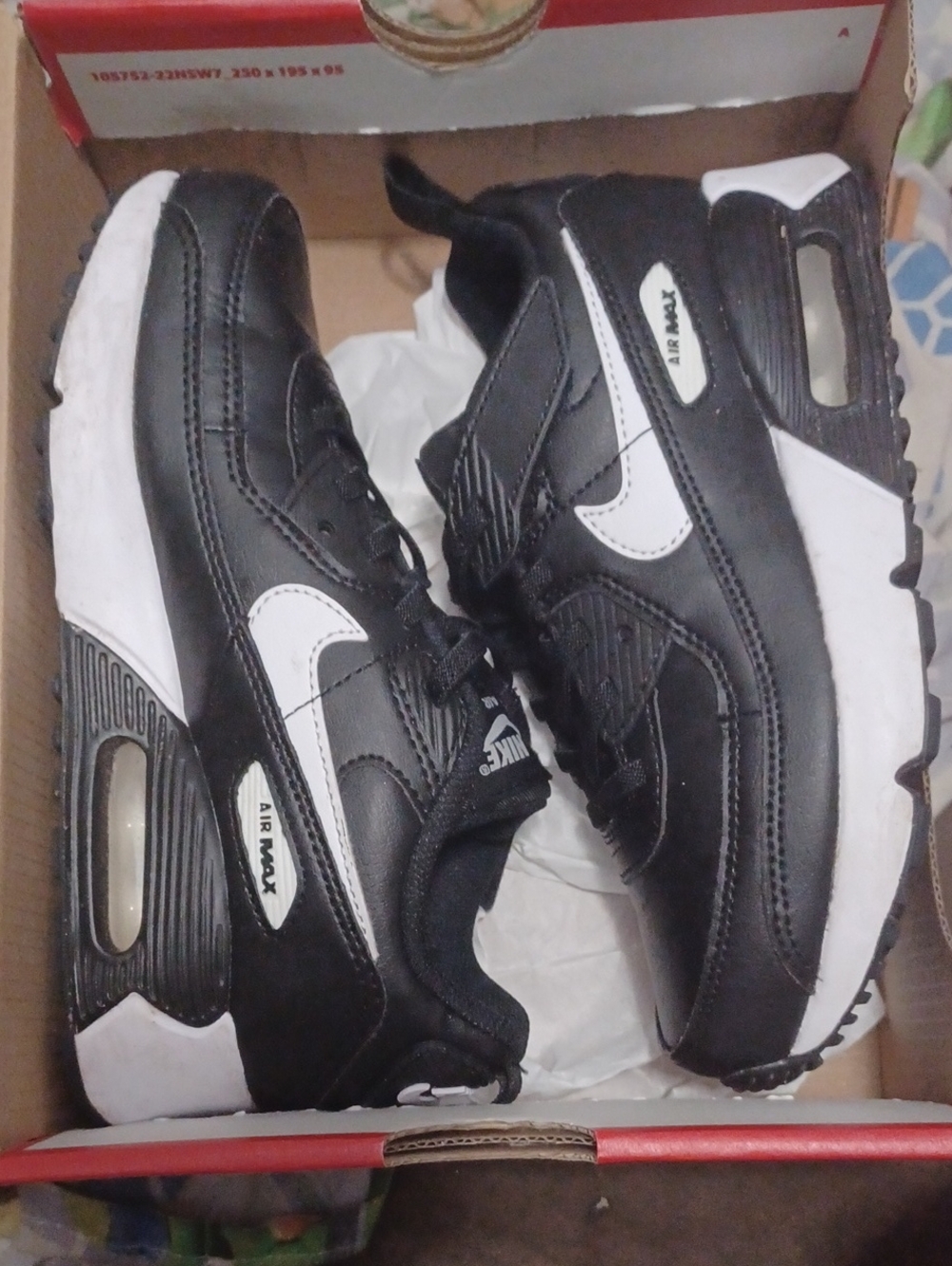 Nike Air Max 90 Easyon Preschool Sneakers For Kids Size 2Y